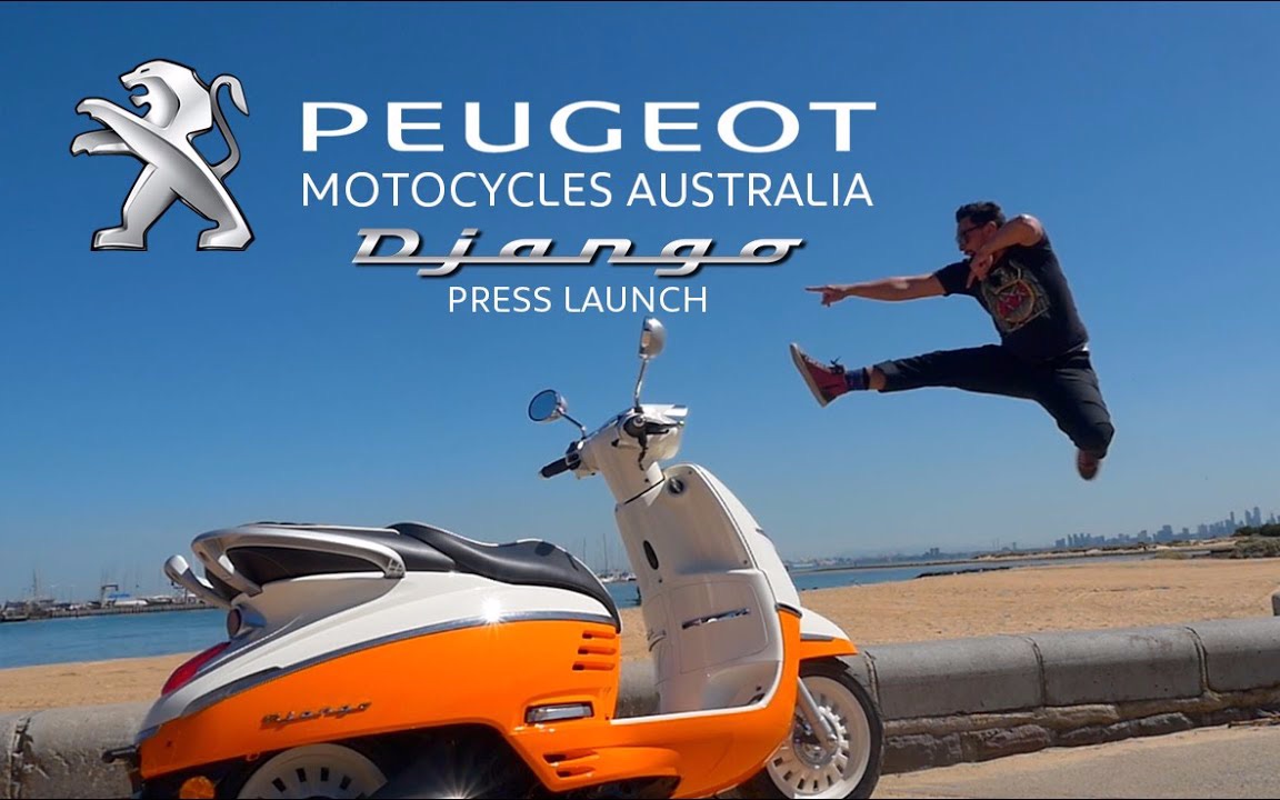 标致姜戈peugeotdjango150澳大利亚发布法兰西的浪漫复古踏板车