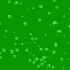 【绿幕素材】水中气泡颗粒绿幕素材无版权无水印自取［720 HD]