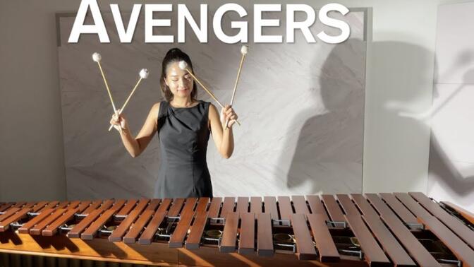 【打击乐】复仇者联盟主题The Avengers(Main Theme) Marimba cover