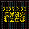 2025.2.20，反弹没完，机会在哪