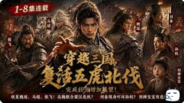穿越三国，复活五虎北伐 完成任务增加威望！ 收复魏延、马超、张飞！吴魏联合蜀汉危机？ 刘备现身吓坏孙权？刘禅宝宝有危险