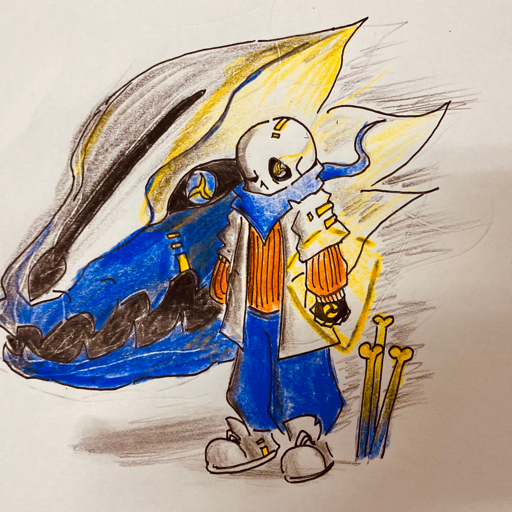 undertale决心鱼,undertale决心 undertale:《battle against a true hero》决心鱼手绘