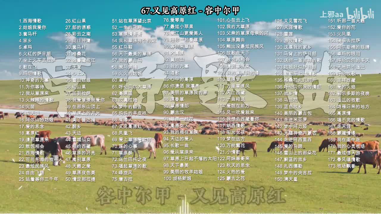 067. 又见高原红 - 容中尔甲