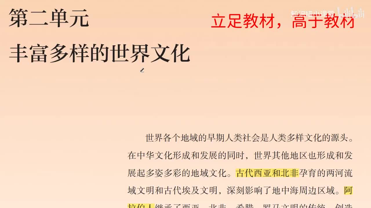 22、选修三：第二单元 丰富多样的世界文化