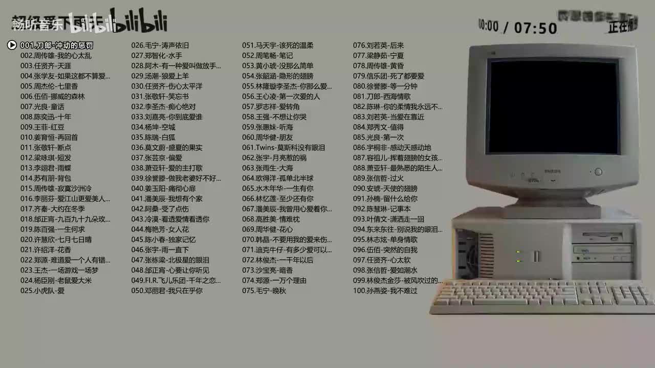 80后经典老歌《100首》