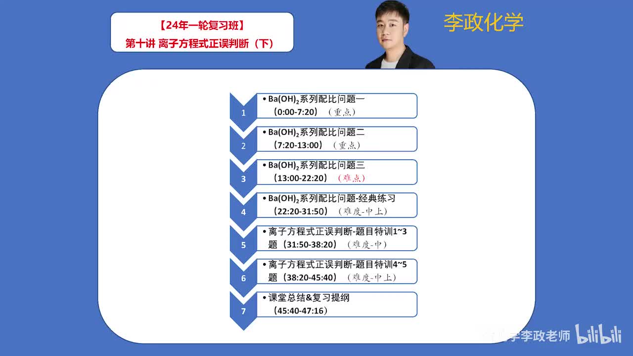 【暑假】离子反应-第10讲 离子方程式正误的判断02