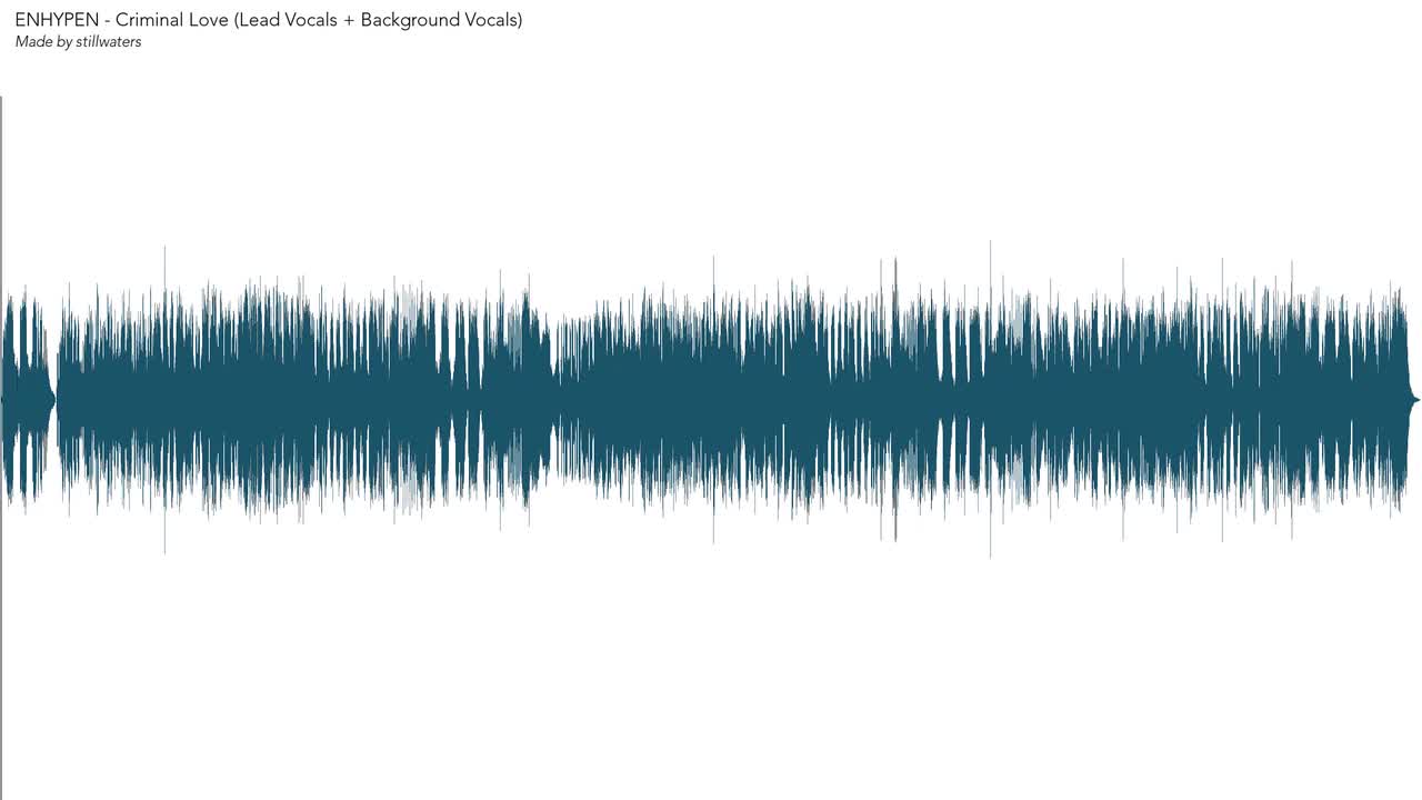 Criminal Love (Lead Vocals + Background Vocals)