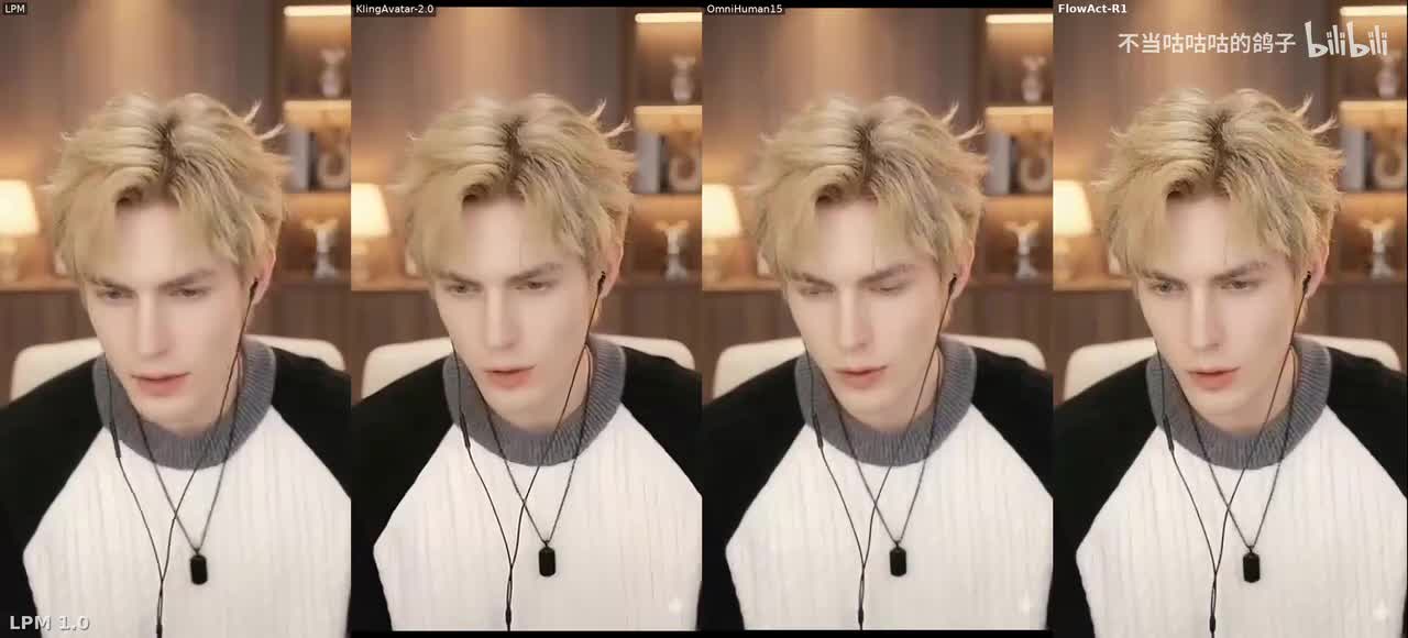 LPM1.0英文男虚拟主播