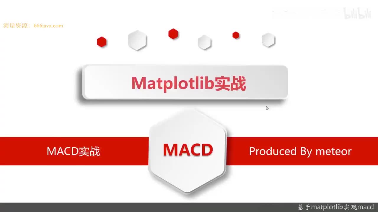 20.6.1 量化交易开发Matplotlib应用-股票技术分析实战_基于Mat