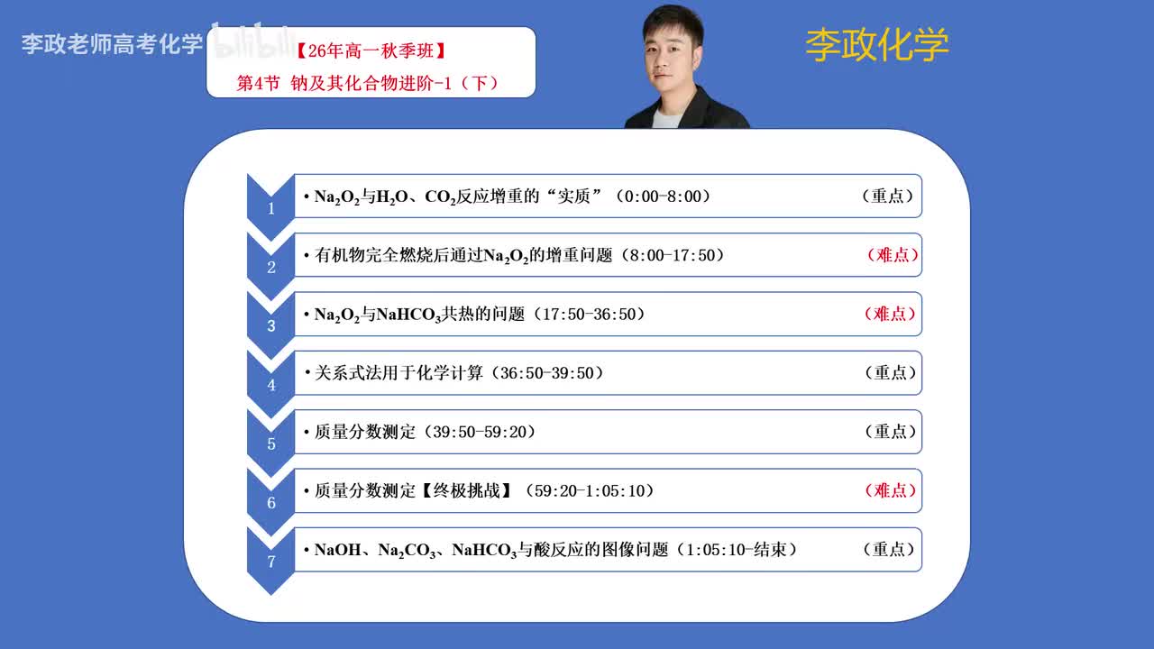 04-2.第4节 钠及其化合物进阶1（下）
