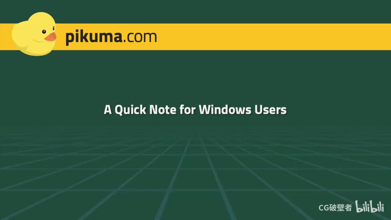 2.02 A Quick Note for Windows Users