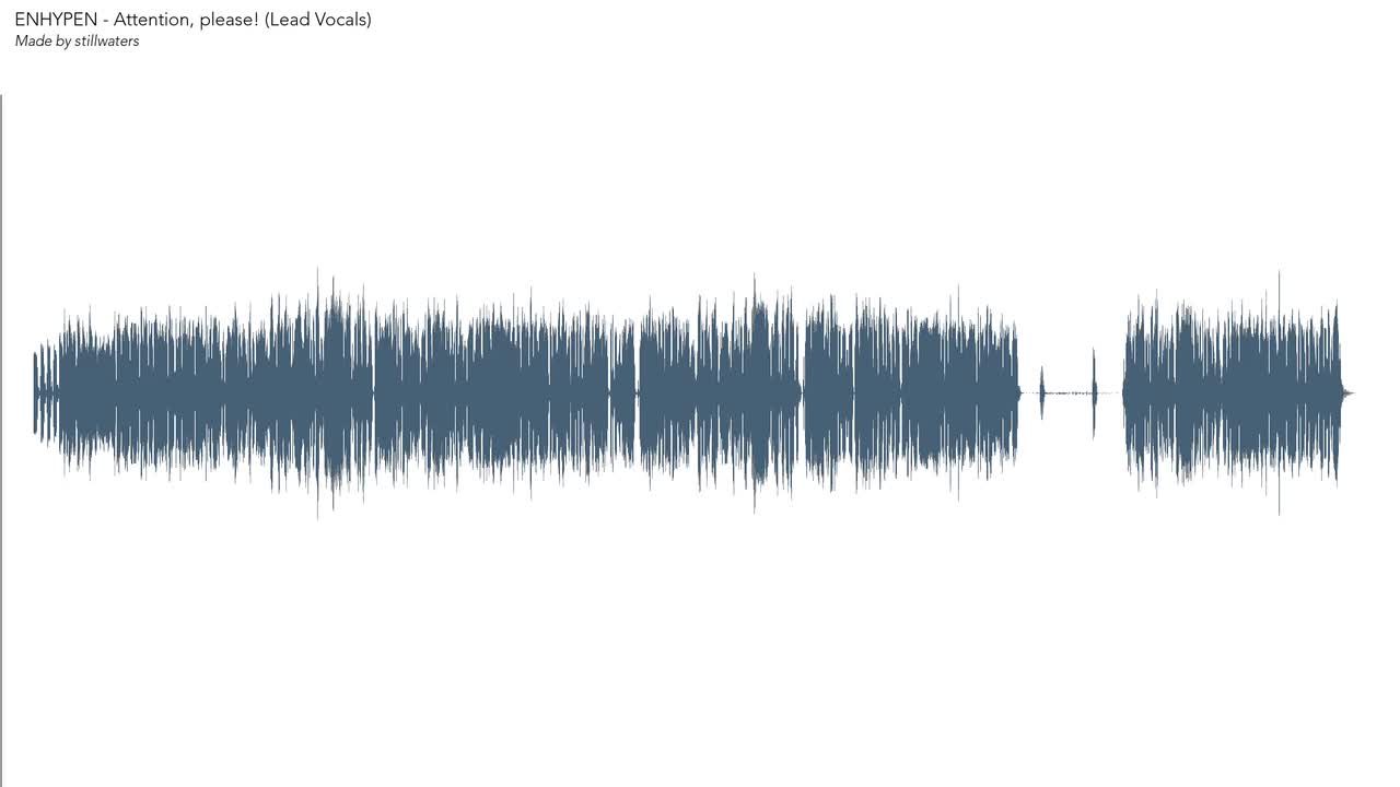 Attention, please! (Lead Vocals)