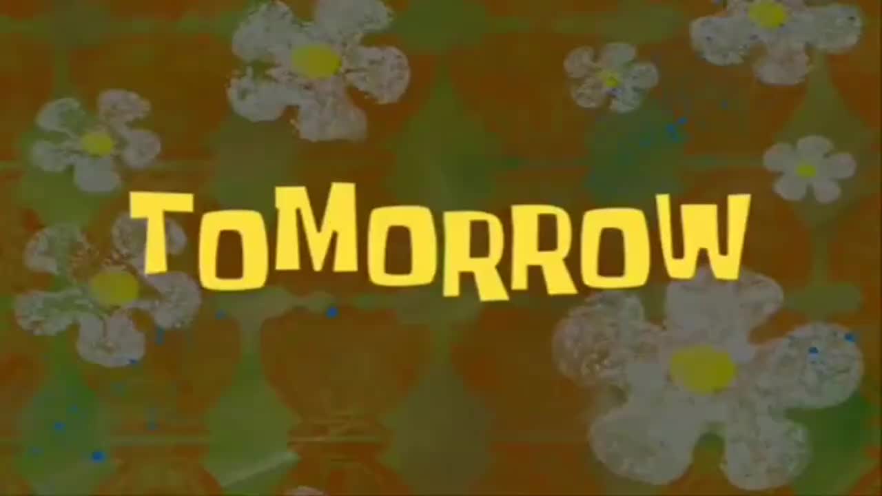 tomorrow（第二天/明天）