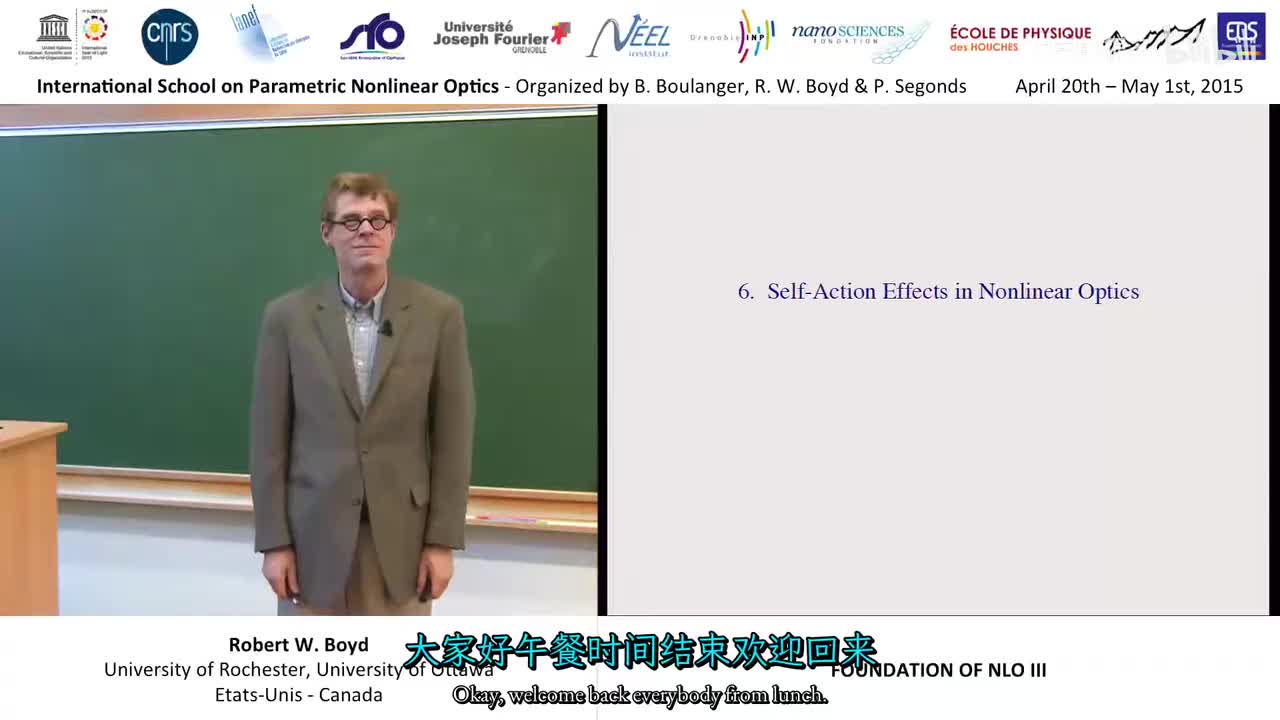 003 - 3-44 Foundation of nonlinear optics III