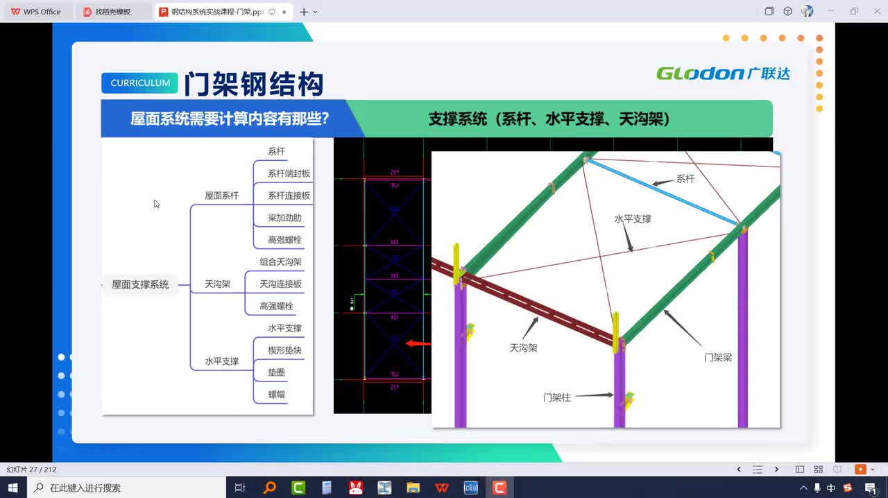 3-1-05屋面支撑系统的识读与计算