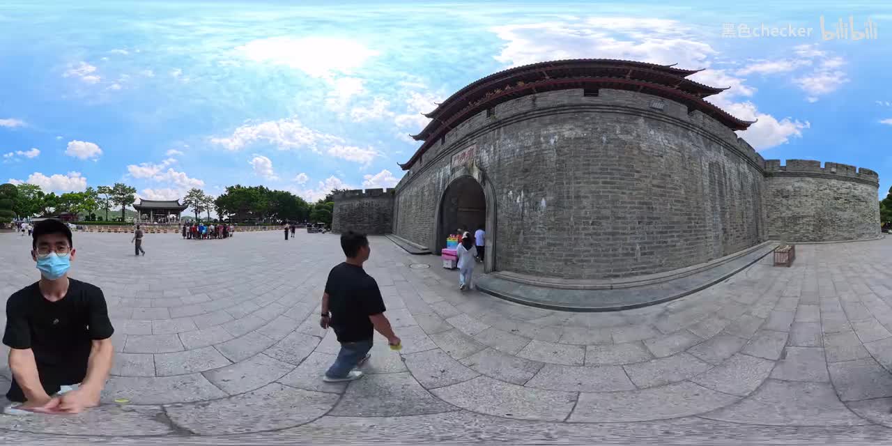 潮州网红街全景视频VR360p1