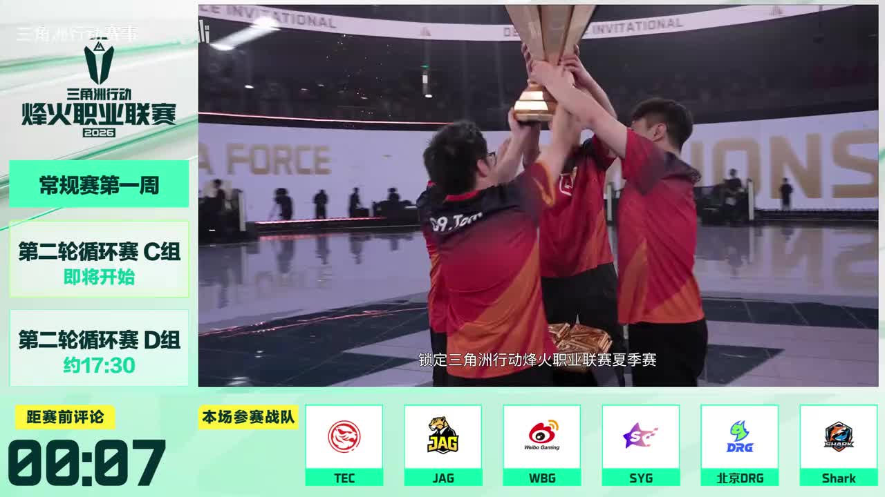 第二轮循环赛C组 ROUND1