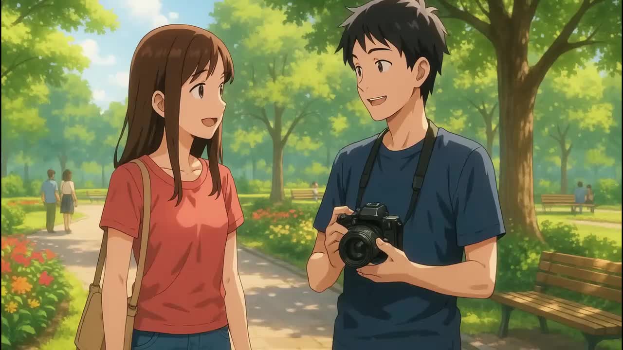 4- Simple French Dialogues (A1–A2) Taking Photos & Making Memories