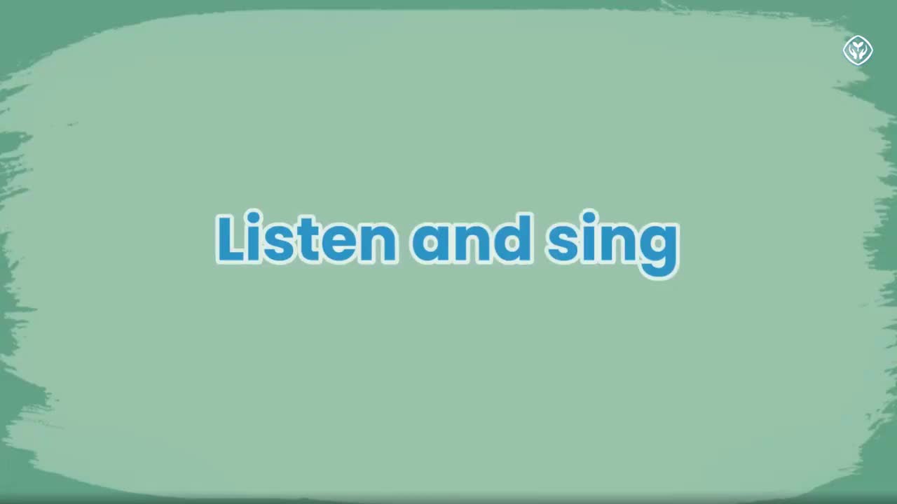 人教PEP版 英语 四上 Unit 1 Listen and sing