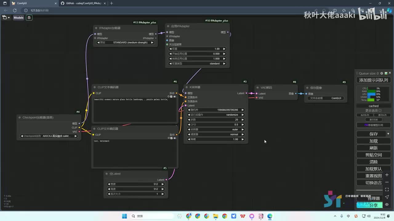 【ComfyUI篇】17.一节课完整了解ipadapter