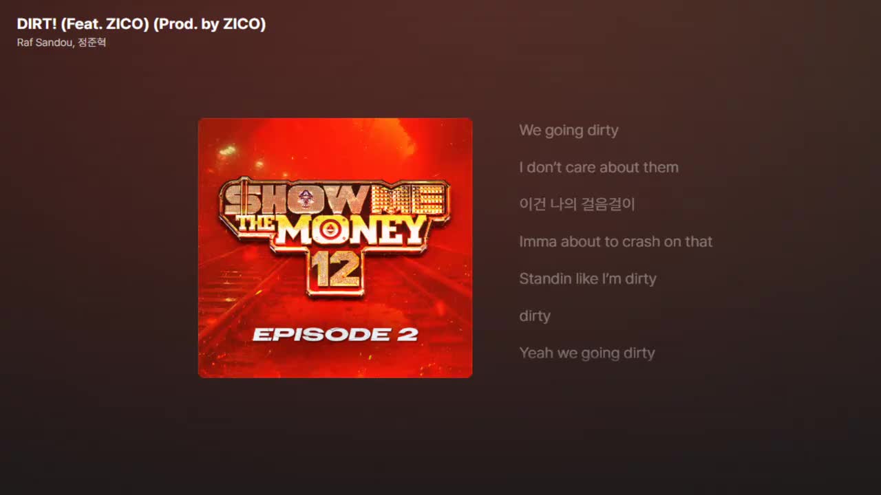 DIRT! (Feat. ZICO) (Prod. ZICO) - Raf Sandou, 郑俊赫
