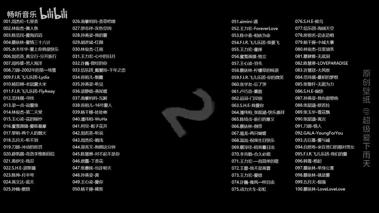 2000-2005年TOP《100首》