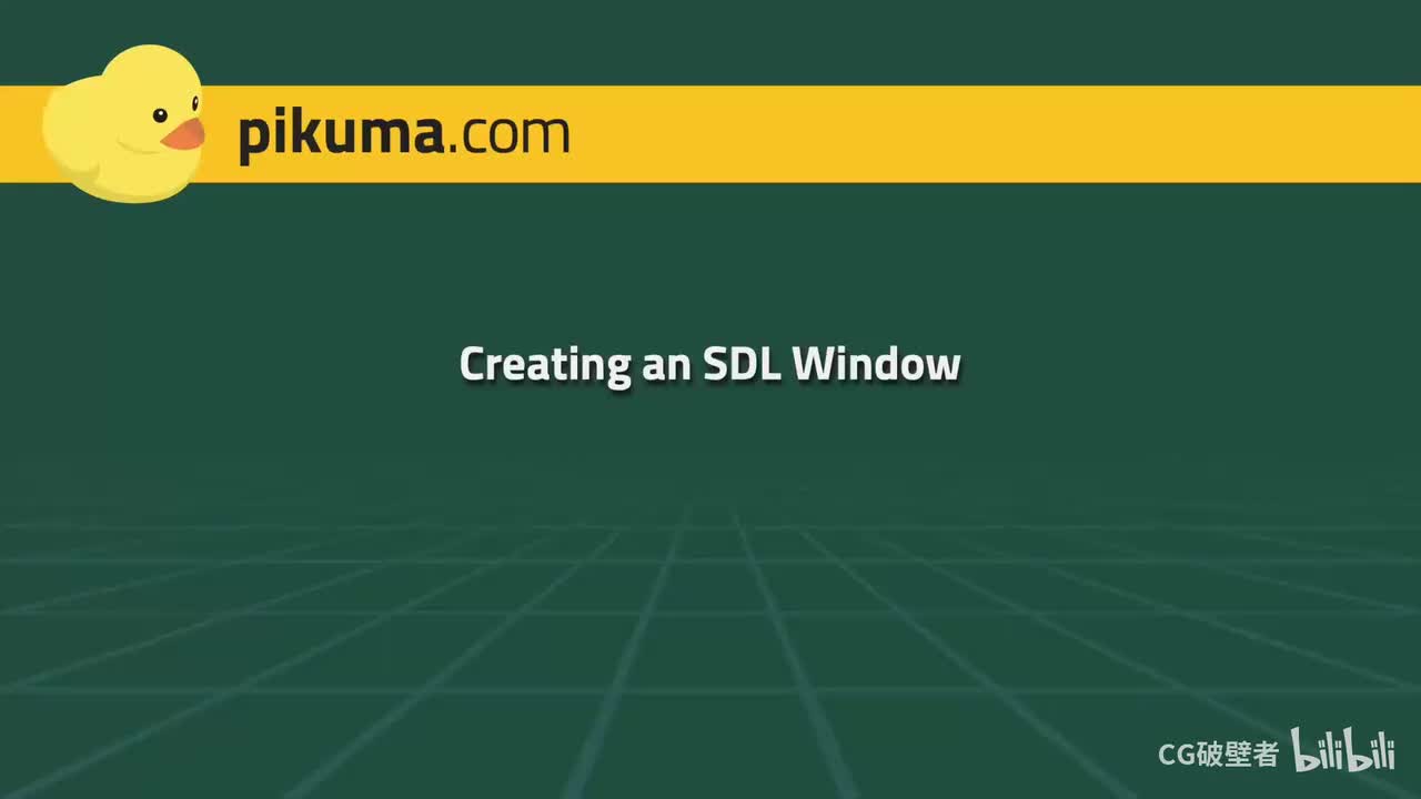 3.01 Creating an SDL Window密码