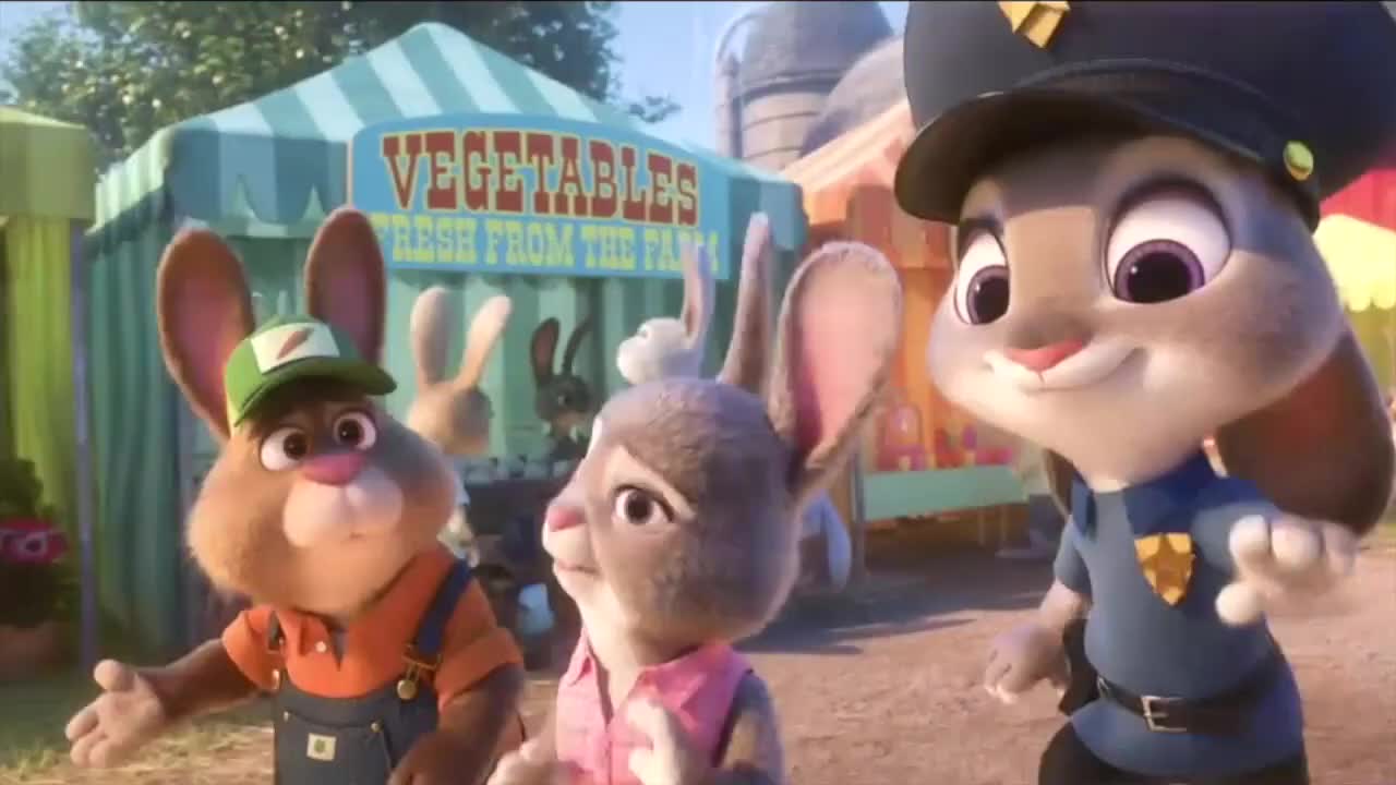 【疯狂动物城】02 Judy的警察梦想