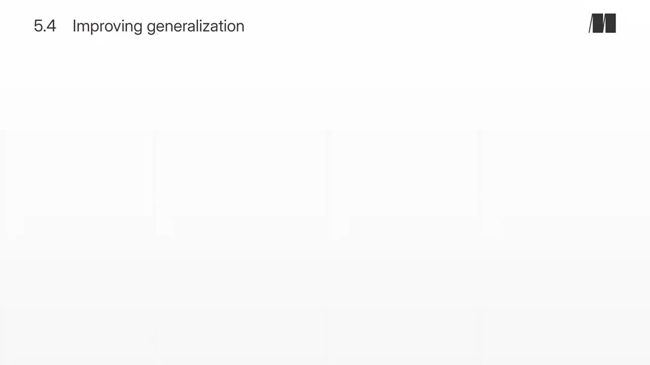 033. Chapter 5. Improving generalization