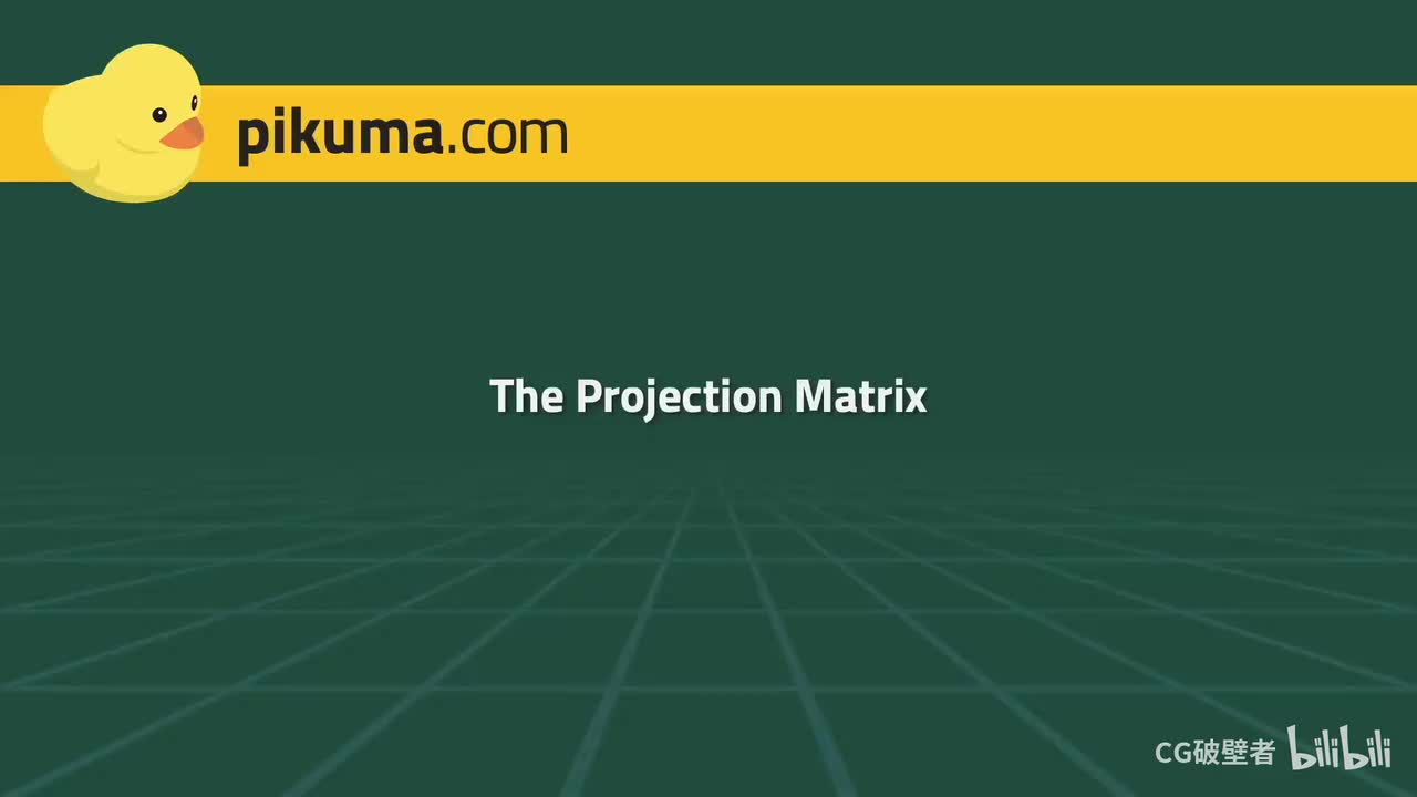 18.01 Defining a Projection Matrix