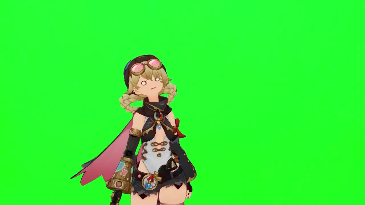 雅珂达丢魂绿幕片段一