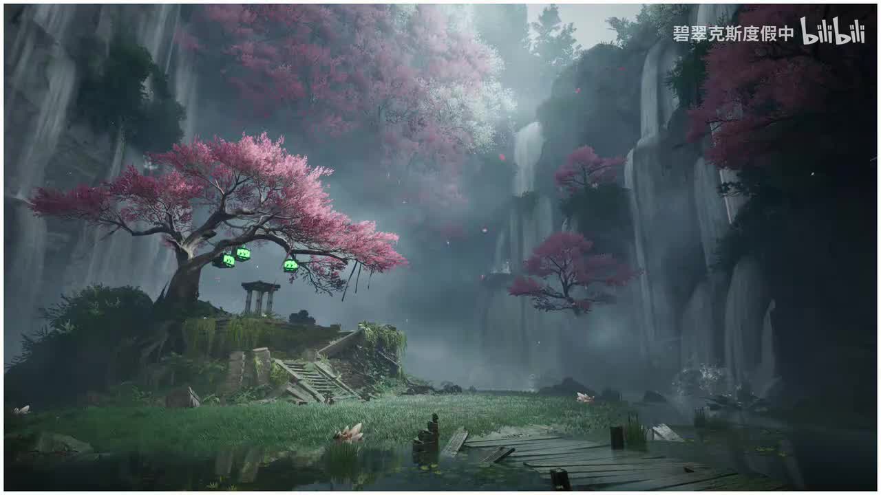 「虫不语」幽谷 定风波