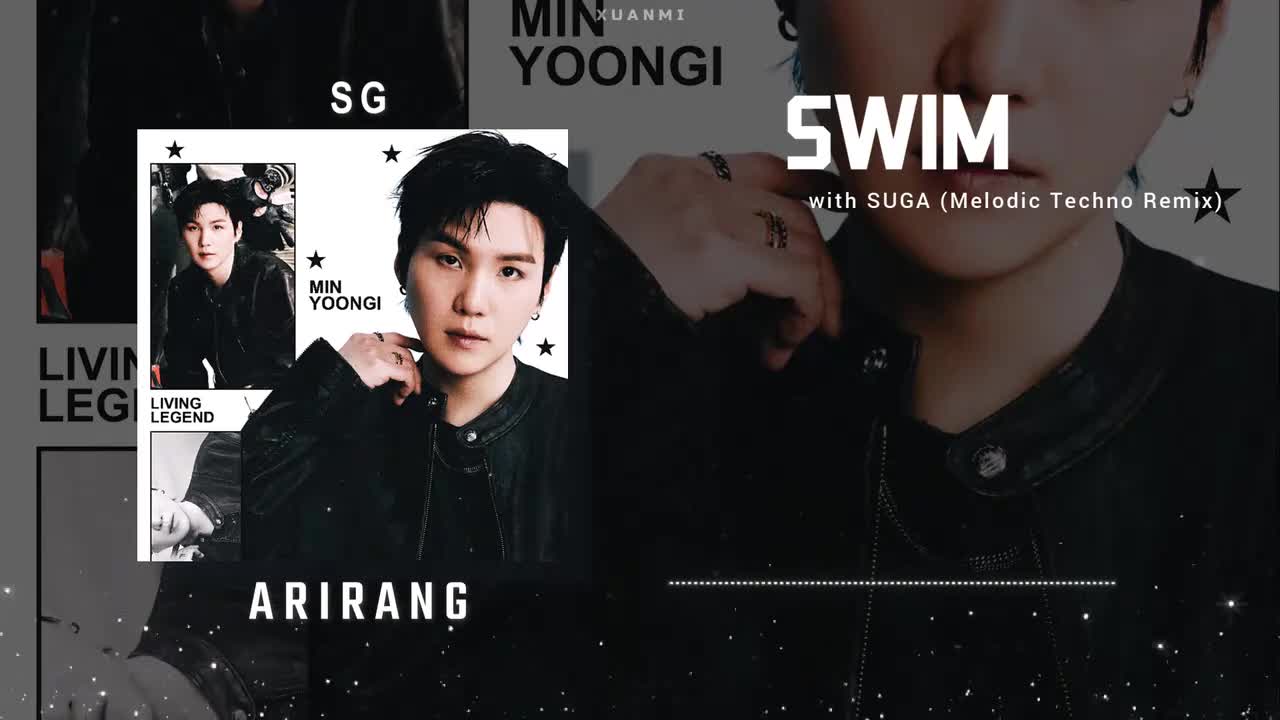 SWIM with SUGA (Melodic Techno Remix)