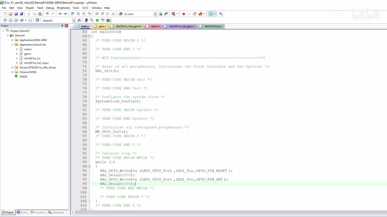 [STM32]-扩展多个LED控制+复用模式说明