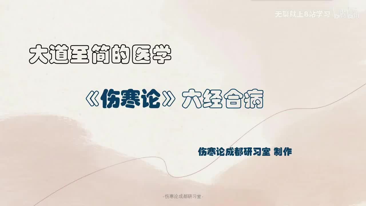 第二十一课：六经合病