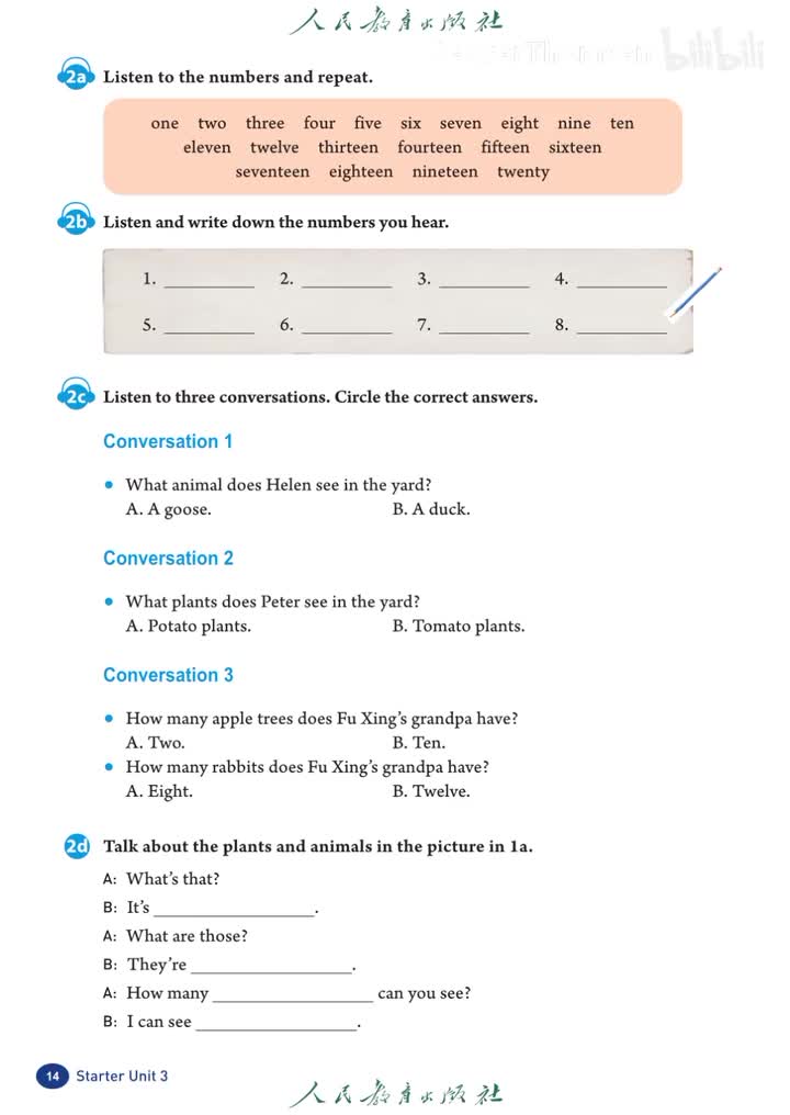 StarterUnit3 Section A,2b