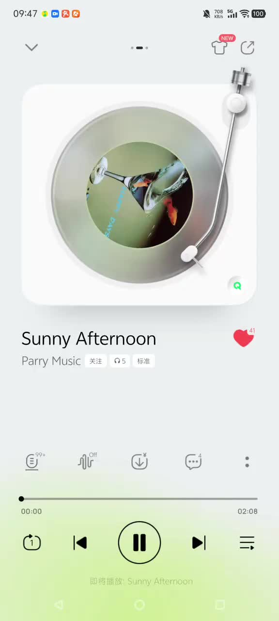 《上海早晨》201003~20160417版OP——Parry Music-Sunny Afternoon