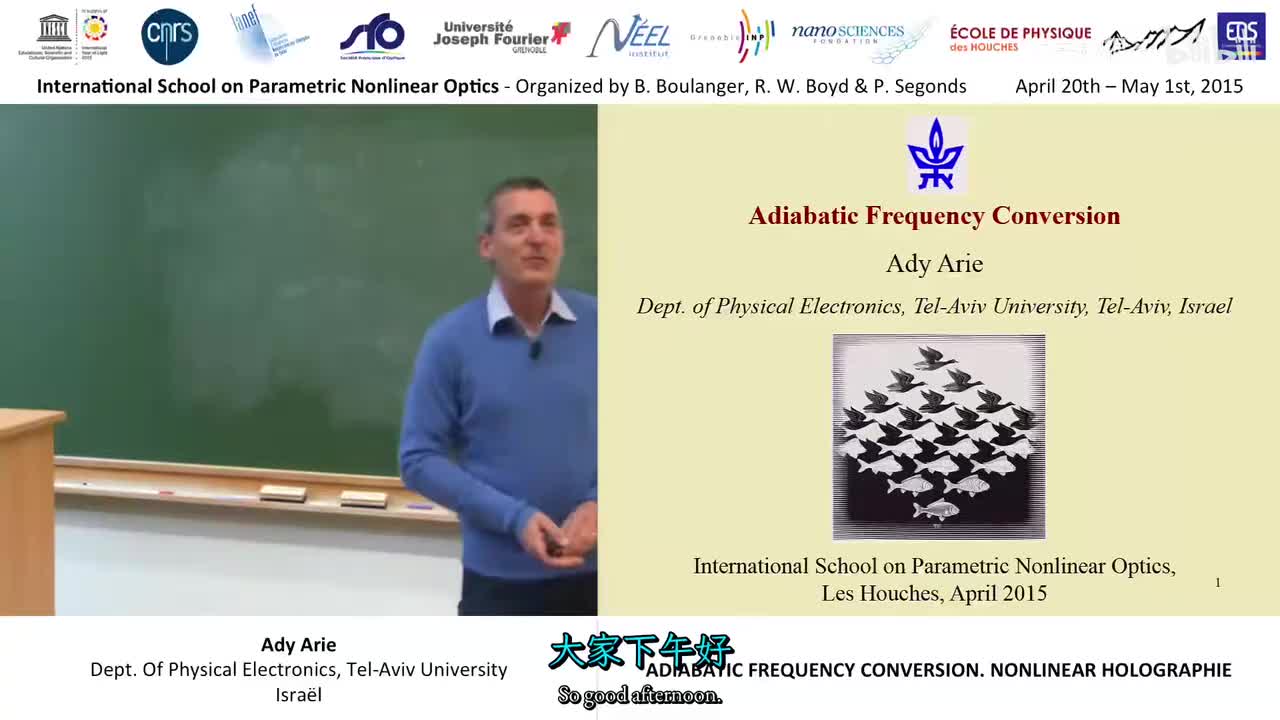 034 - 34-44 Adiabatic frequency conversion NL holographie