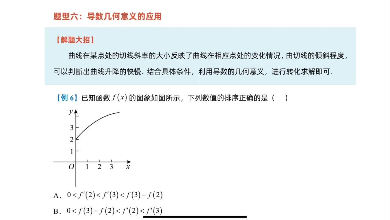 7.导数几何意义的应用二师兄讲数学【高二全年】数学 • 同步录播课 + 题型强化课全套360集