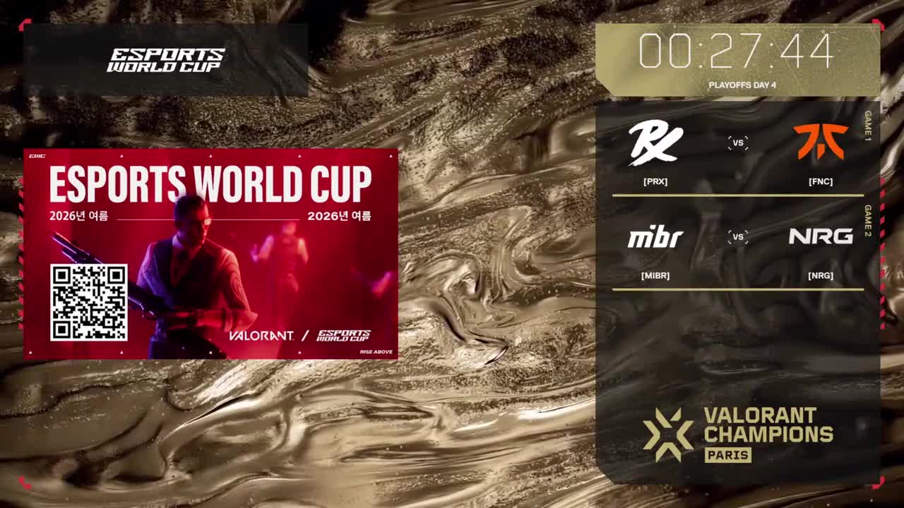 韩｜D4｜FNC vs PRX｜NRG vs MIBR