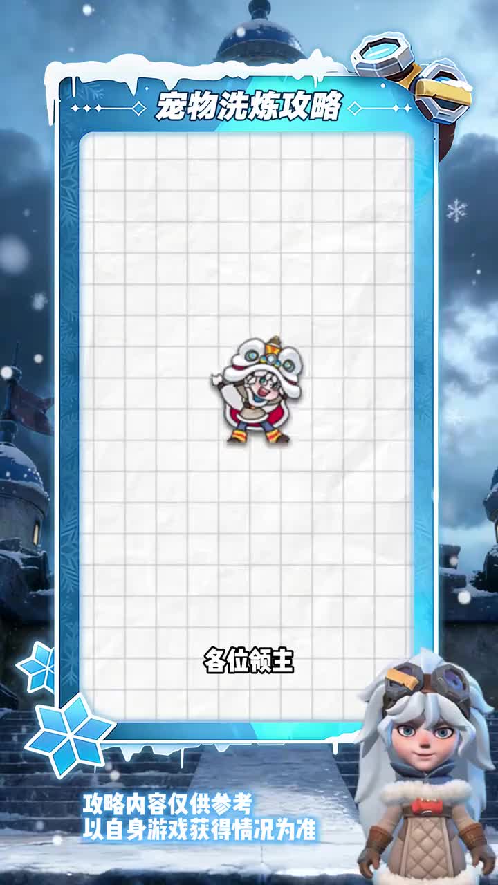 013 宠物洗炼攻略