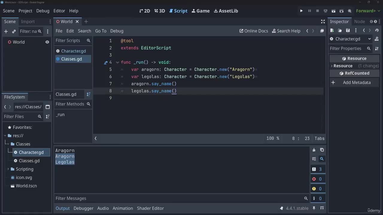 4-14_-_14_-_Godot_-_添加属性和方法