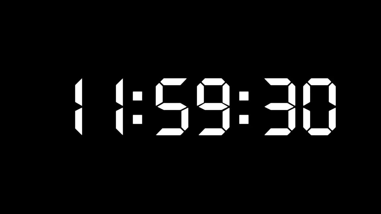 11:59:30～12:00:30