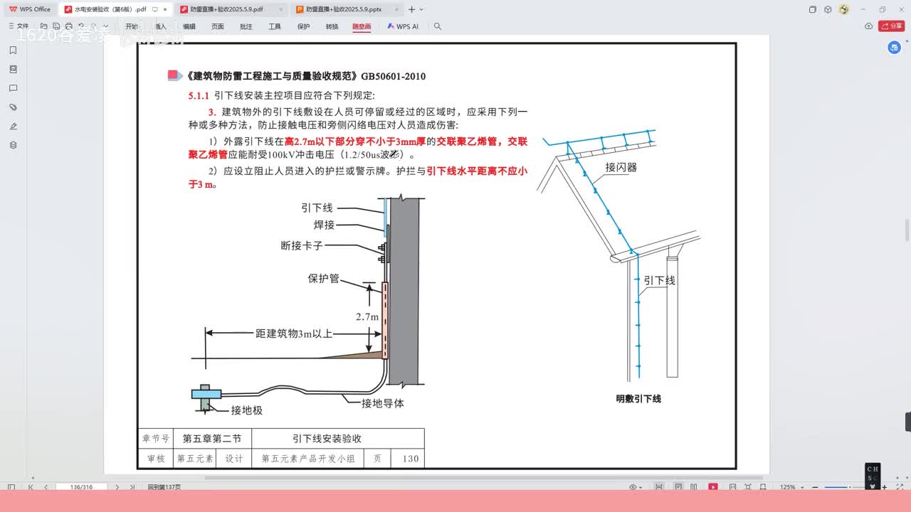 [22]--23水电安装验收规范第五章防雷引下线3