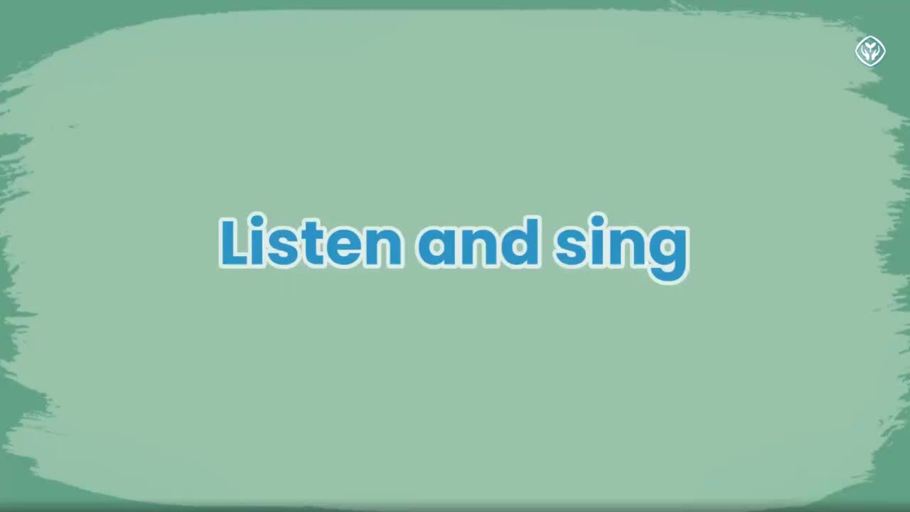 人教PEP版 英语 四上 Unit 4 Listen and sing