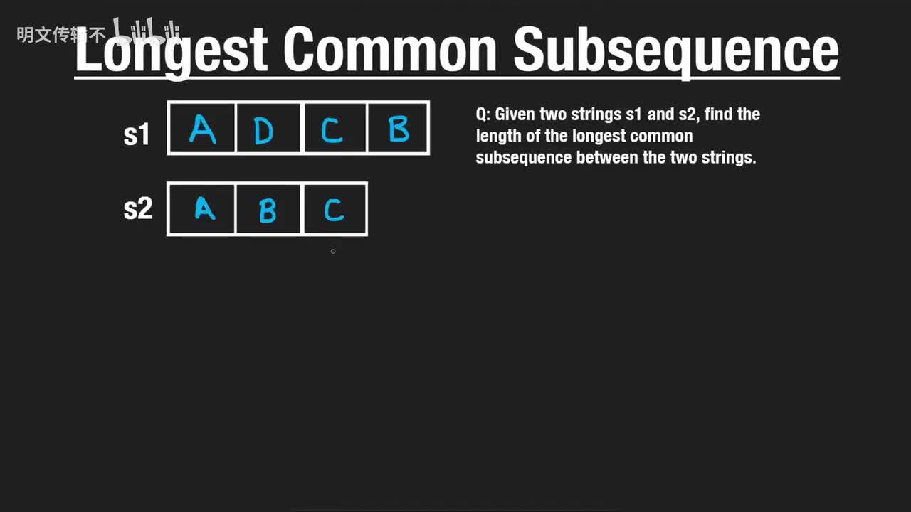 21. 最长公共子序列_明文传输不
