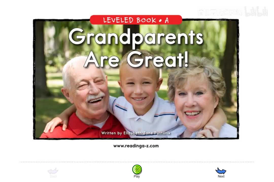 174-【074 A级】Grandparents are Great