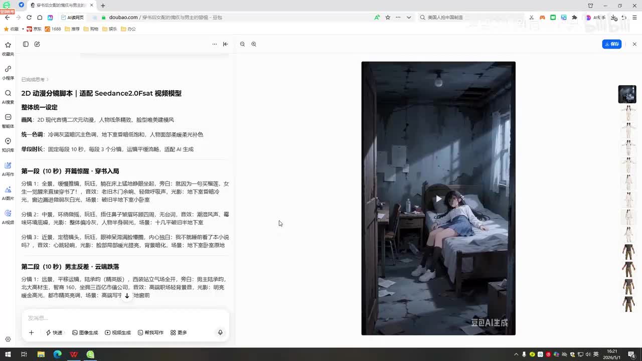 AI漫剧从入门到精通-第三集：运镜的处理