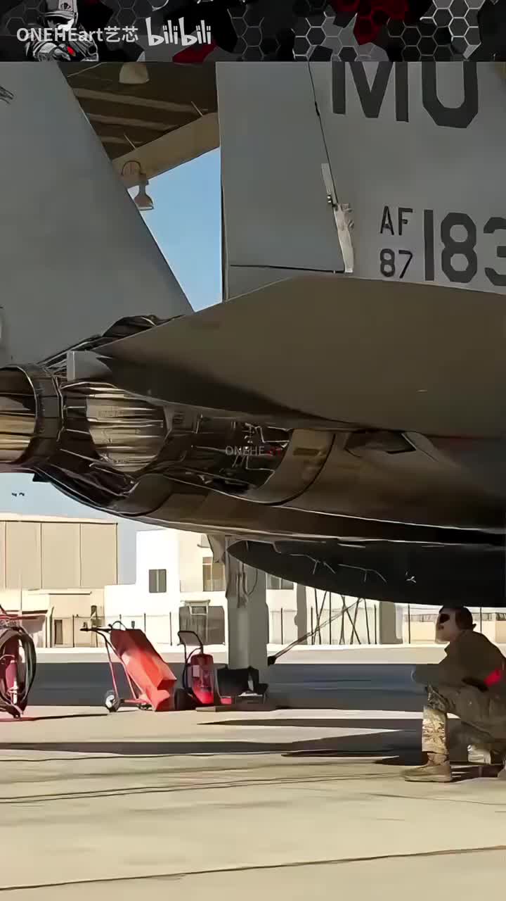 拉瓦尔喷管的实拍视频（F15）