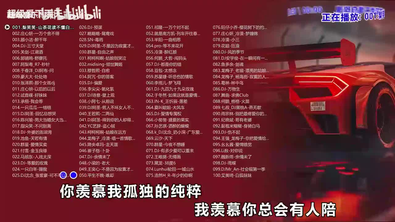 车载DJ热歌《100首》